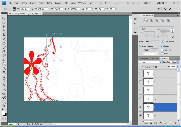 Creation of Adam,Eve & The Forbidden Fruit: Step 4